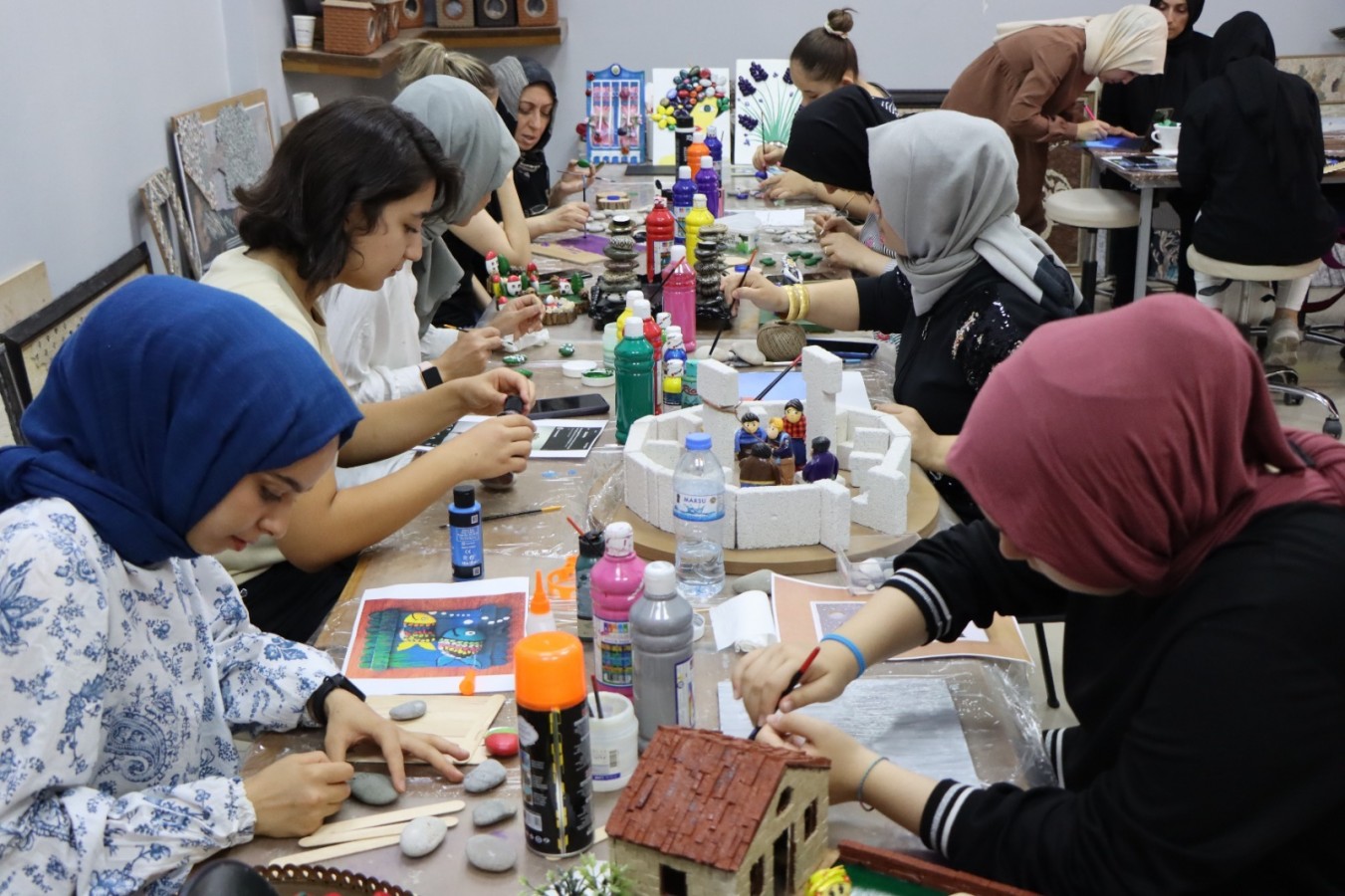 Destek merkezleri kadınların ikinci evi oldu