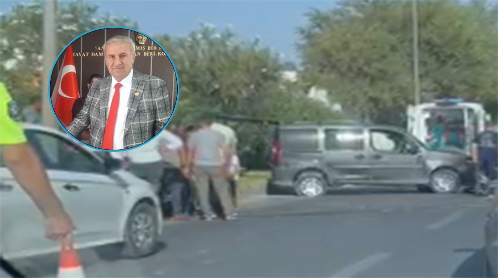 Şanlıurfa Fırıncılar Odası Başkanı Karaatlı ailesiyle kaza yaptı