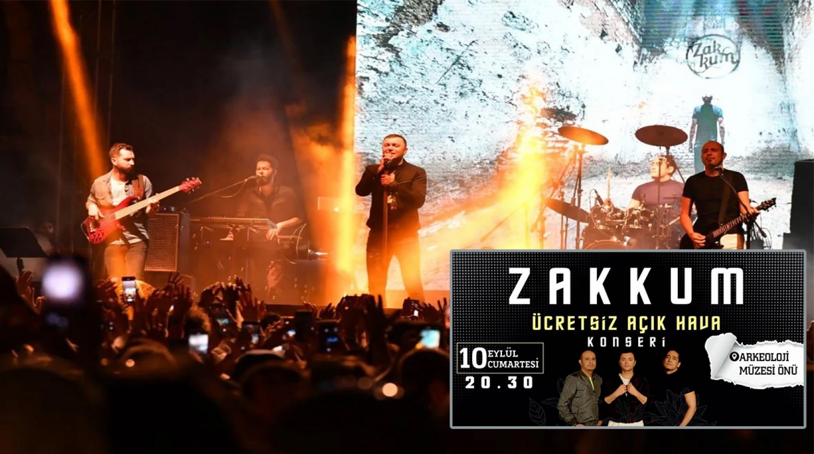 Büyükşehir Belediyesi, Zakkum konserinde kararlı