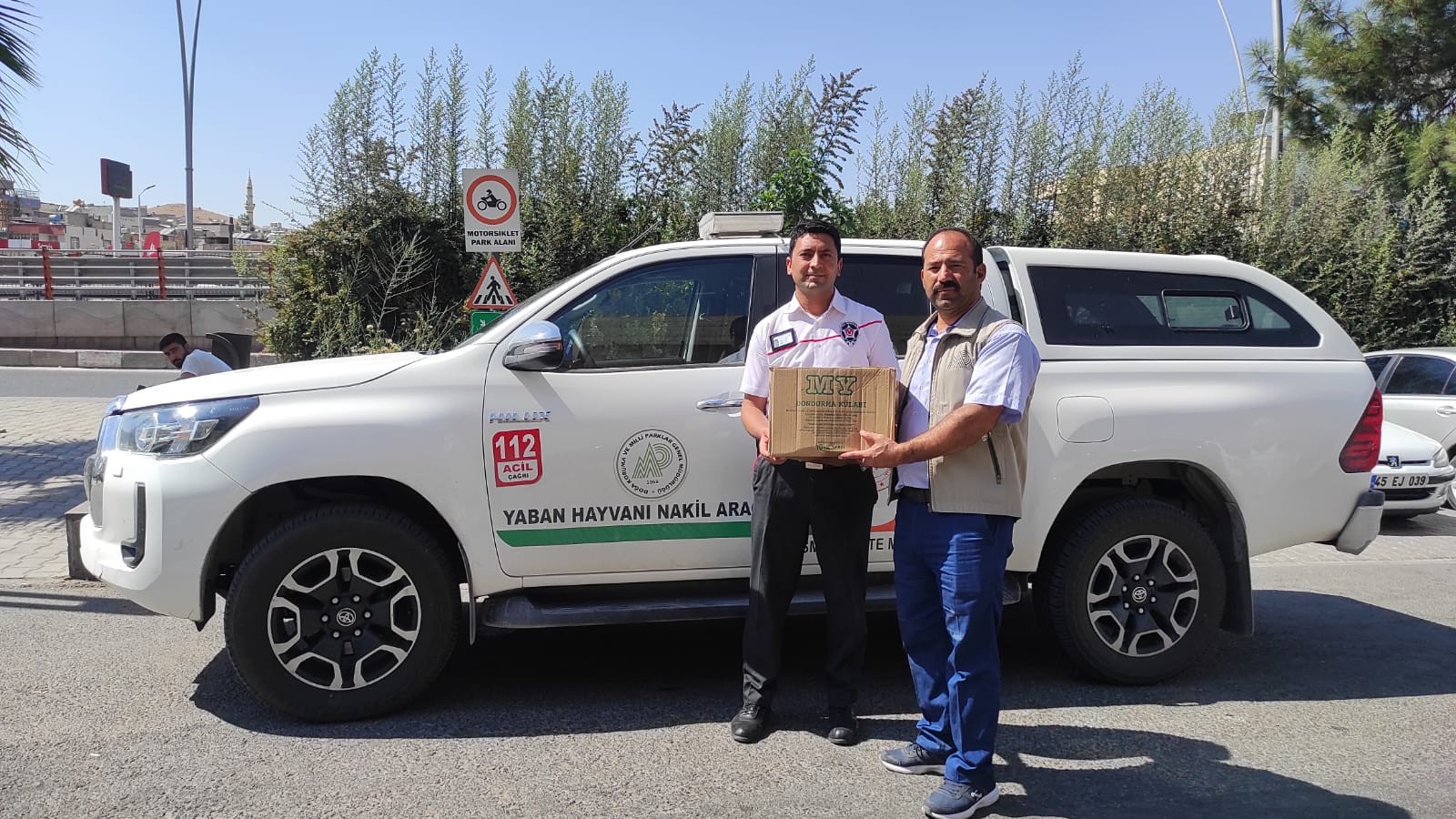 Urfa’da yaralı bulunan balaban ve karga tedavi altına alındı
