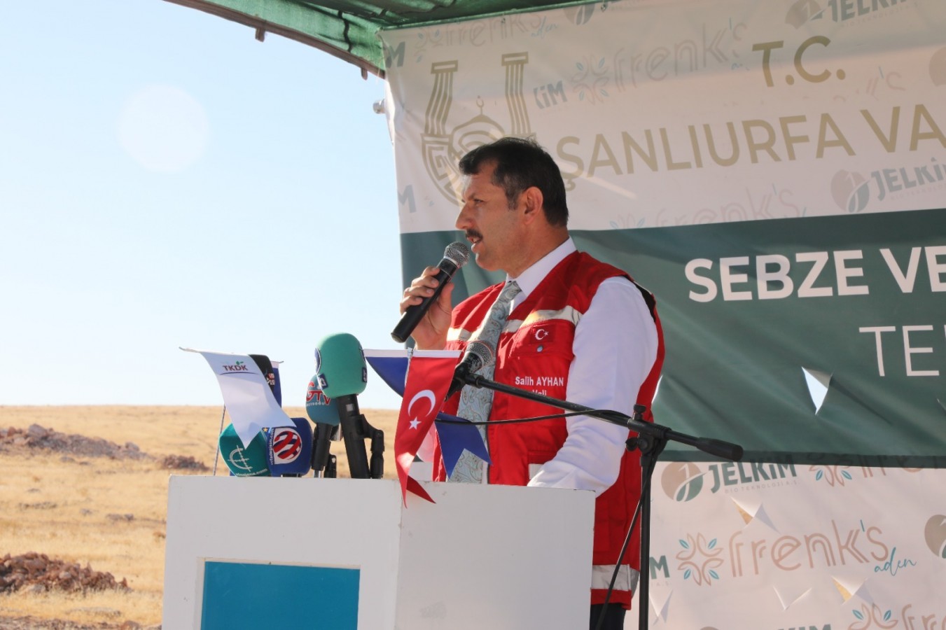 Vali Ayhan temel atma töreninde konuştu: Üretim merkezi olacağız