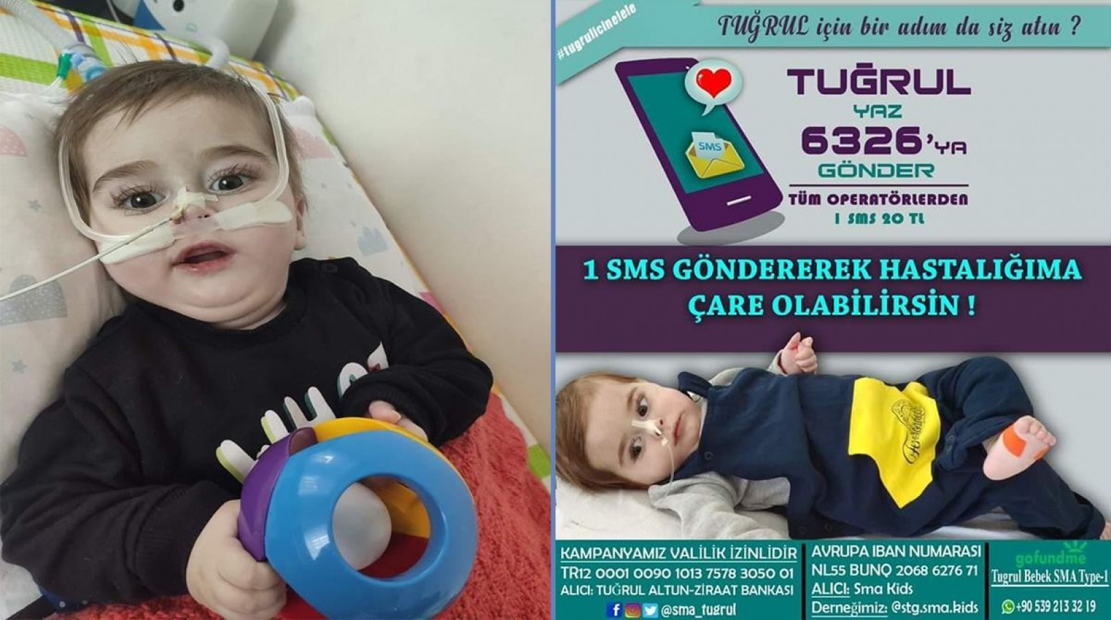 Tuğrul bebek artık kendi kendine nefes alamıyor