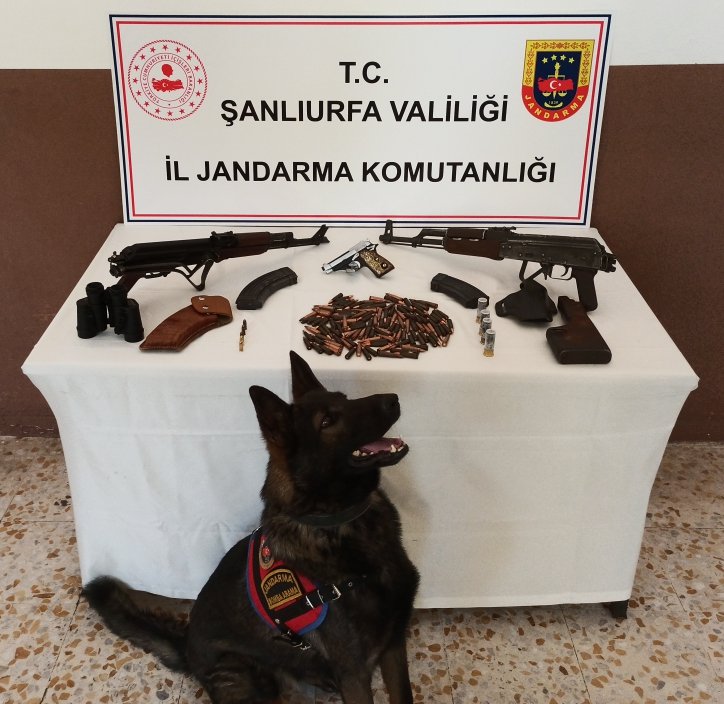 Urfa’da silah kaçakçılarına baskın