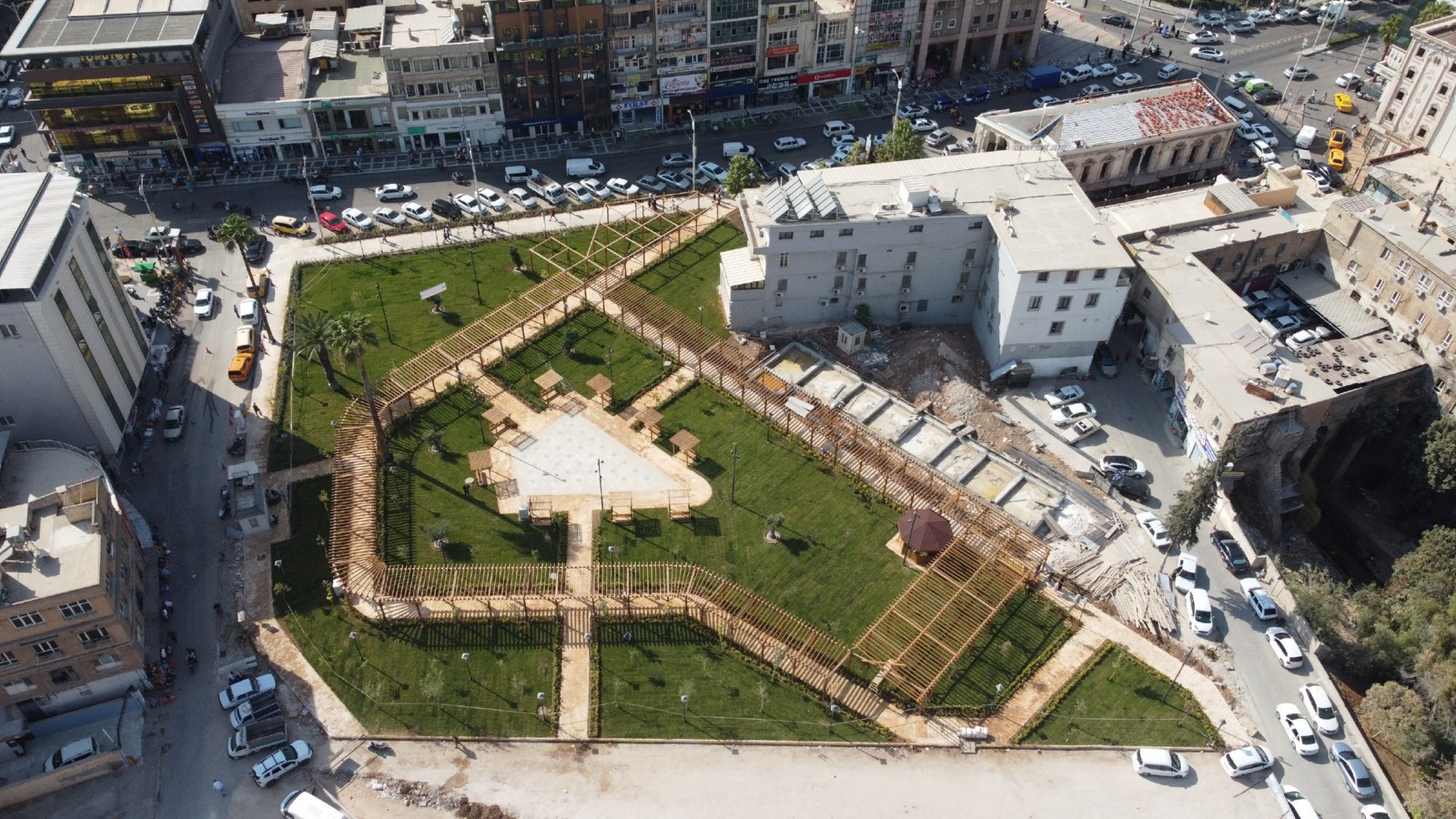 Kızılay Bahçesi için ilk etap çalışmaları sona erdi