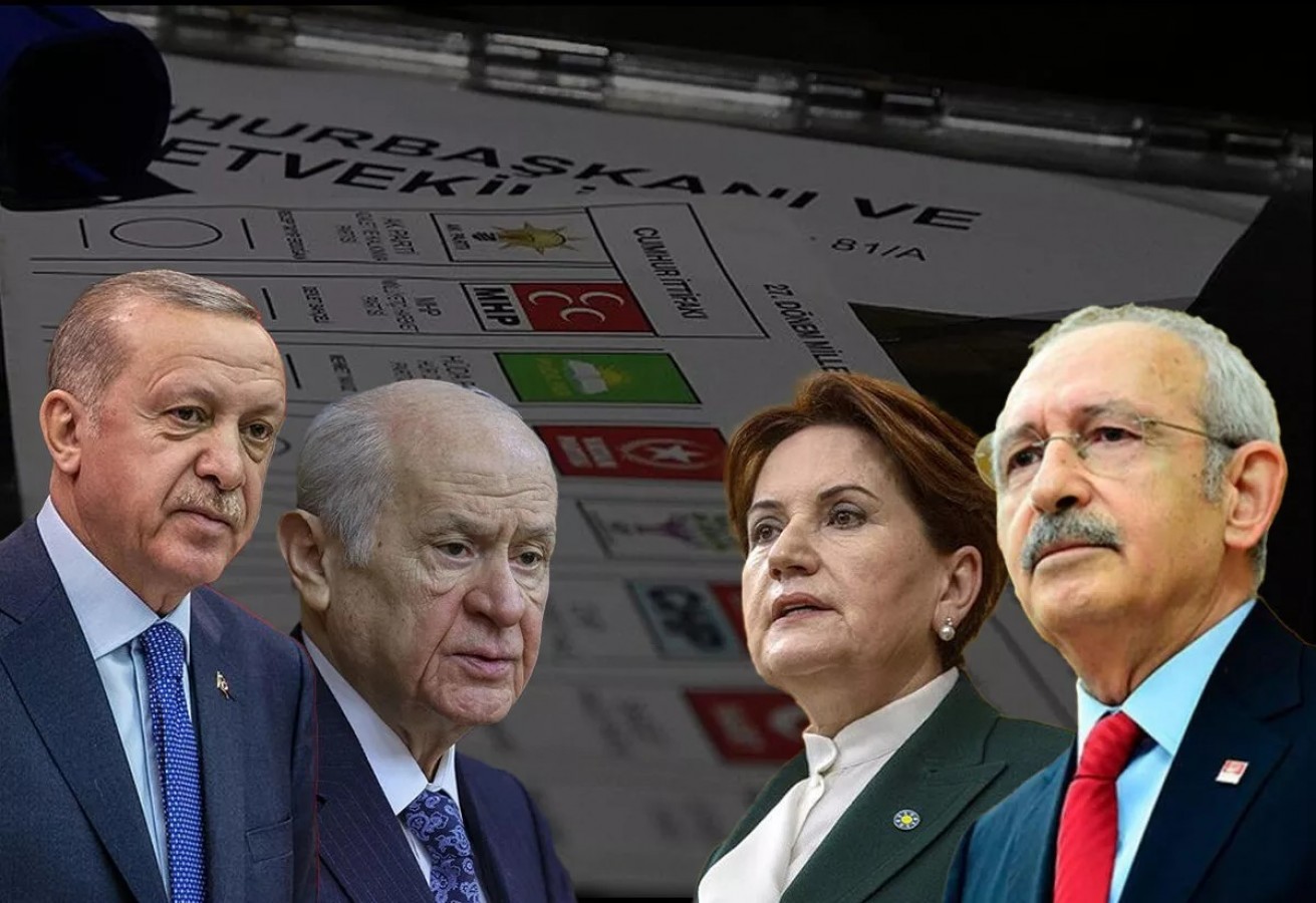 Millet İttifakı'nın oyları artma Cumhur İttifakı'nın azalma eğiliminde