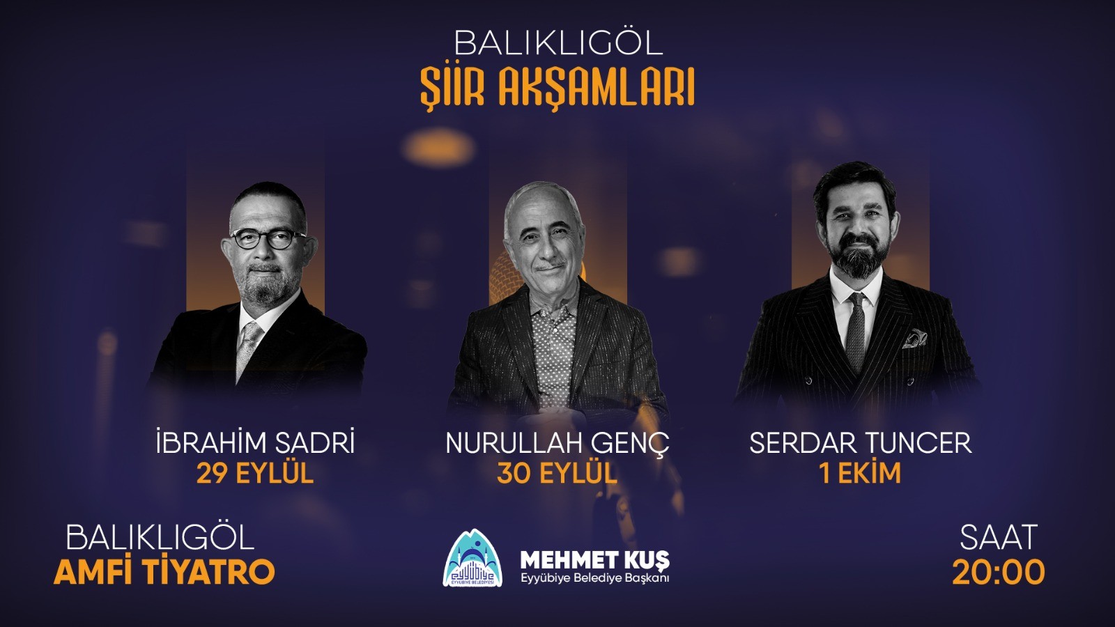 Eyyübiye’de ‘Şiir Akşamları’ başlıyor