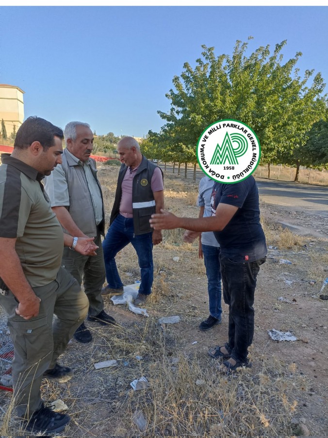 Şanlıurfa’da bir avcıya ceza kesildi!