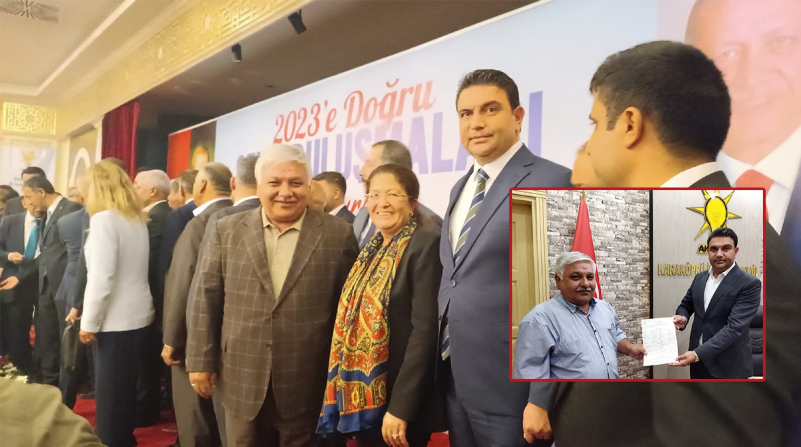 Karaköprü Belediye Meclis Üyesi Ahmet Süzen, AK Parti saflarına katıldı