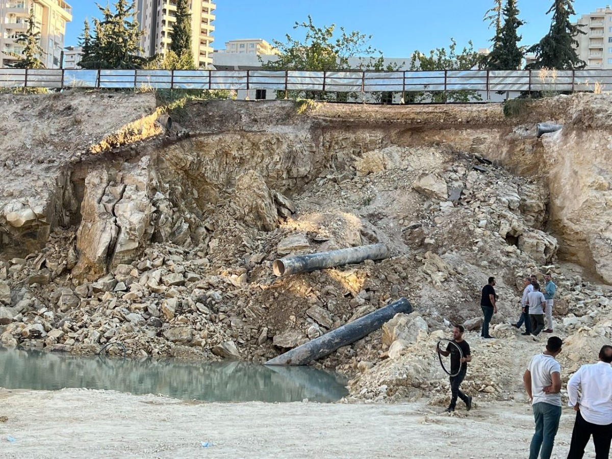 Karaköprü'deki göçükle ilgili teknik rapor tamamlandı