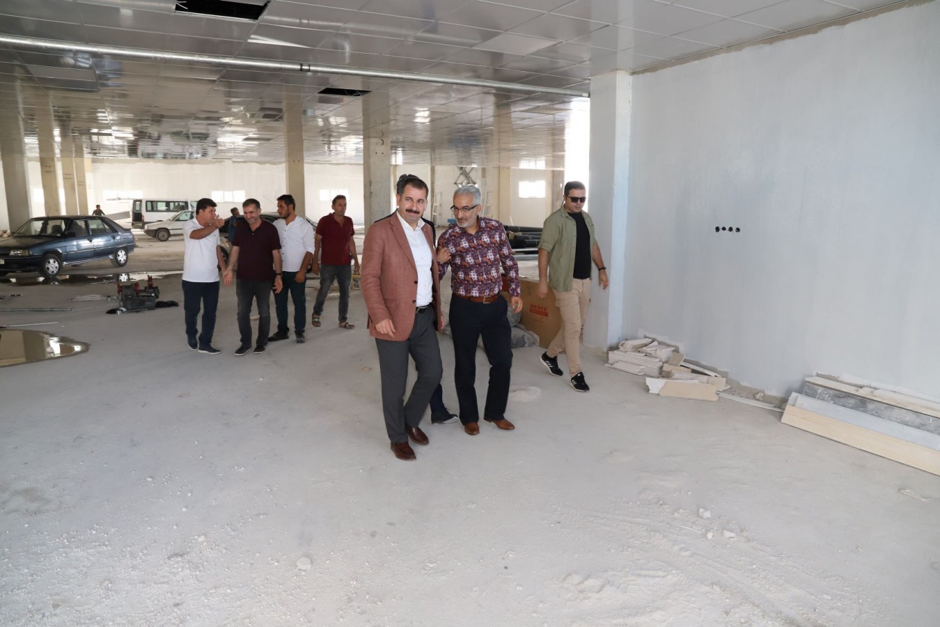 Yapımında sona gelinen fabrika gençlerin istihdam kapısı olacak