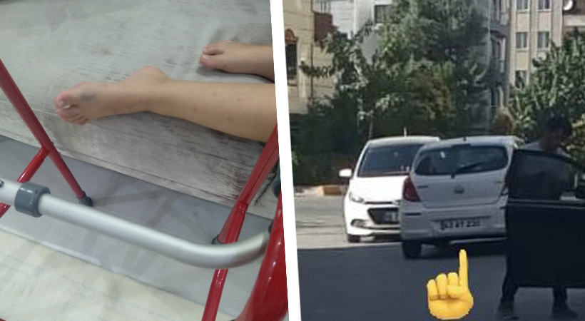 Servis aracının yanında yavaşlamadı ve ezip kaçtı iddiası!