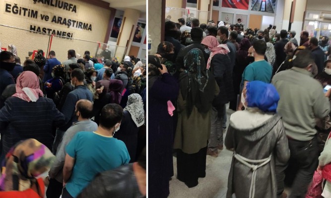 Şanlıurfa'da tepki çeken manzara!
