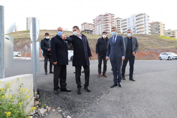 Baydilli, ilçede incelemelerde bulundu
