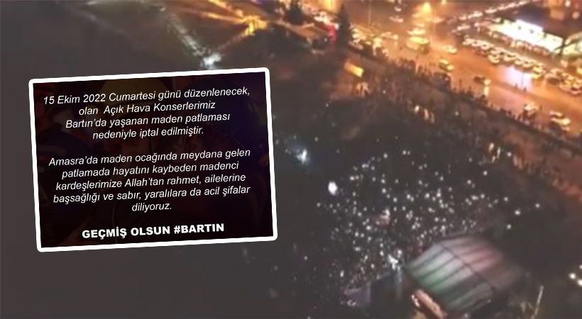 Maden faciası nedeniyle Viranşehir’deki konser iptal edildi