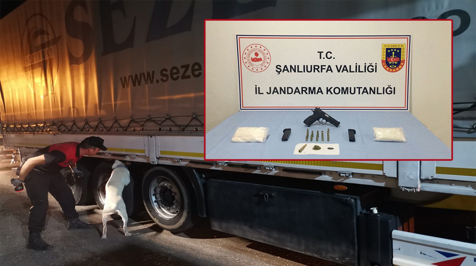 Urfa’da jandarmadan iki ilçede “şok yol arama” uygulaması