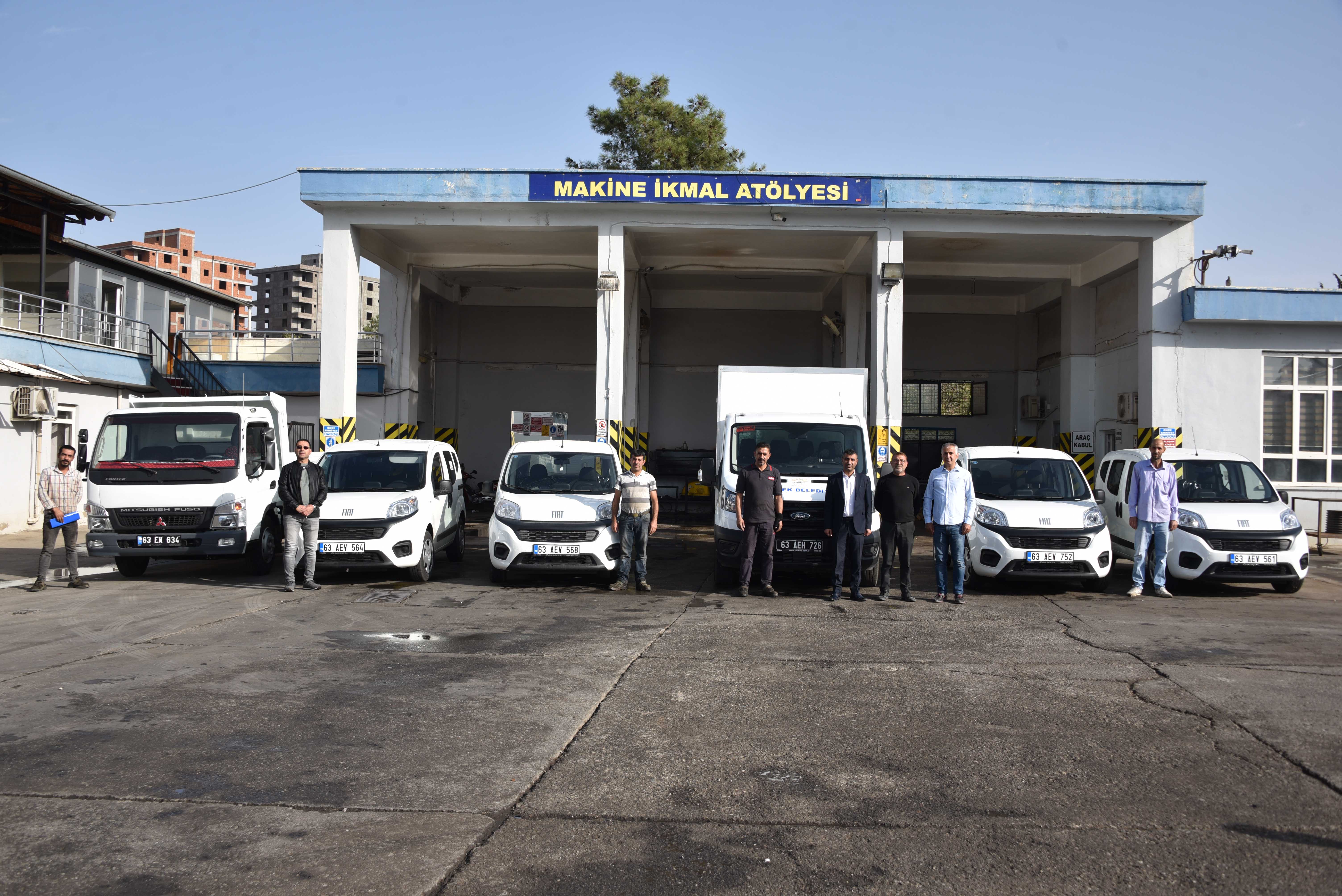 Siverek Belediyesinden araç filosuna takviye