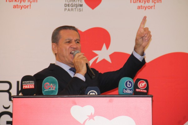 Sarıgül, partisinin Şanlıurfa merkezinin açılışını yaptı