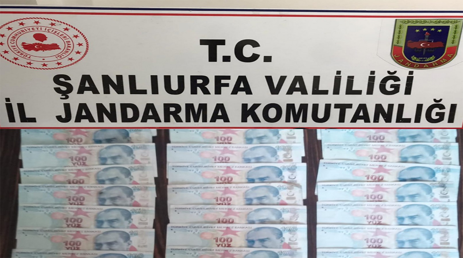 Eyyübiye’de bir evde çok sayıda sahte para ele geçirildi