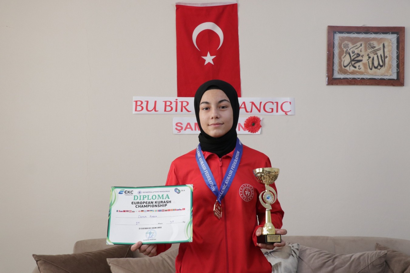 Rabia Demir'in hedefi dünya şampiyonluğu