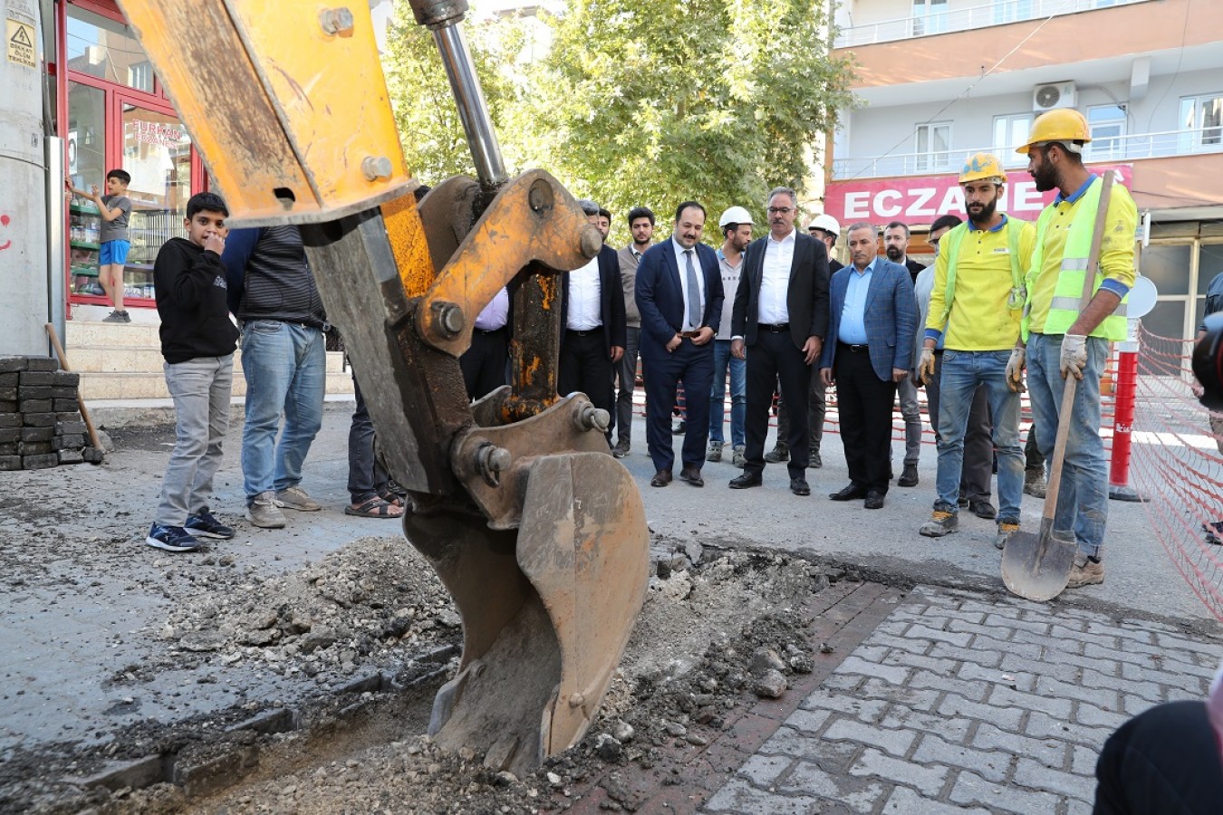 Eyyübiye’de 4 mahallede doğal gaz çalışması