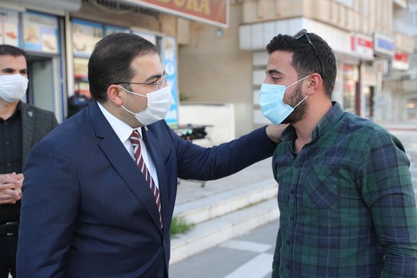 Canpolat, yürütülen çalışmaları vatandaşlarla paylaştı