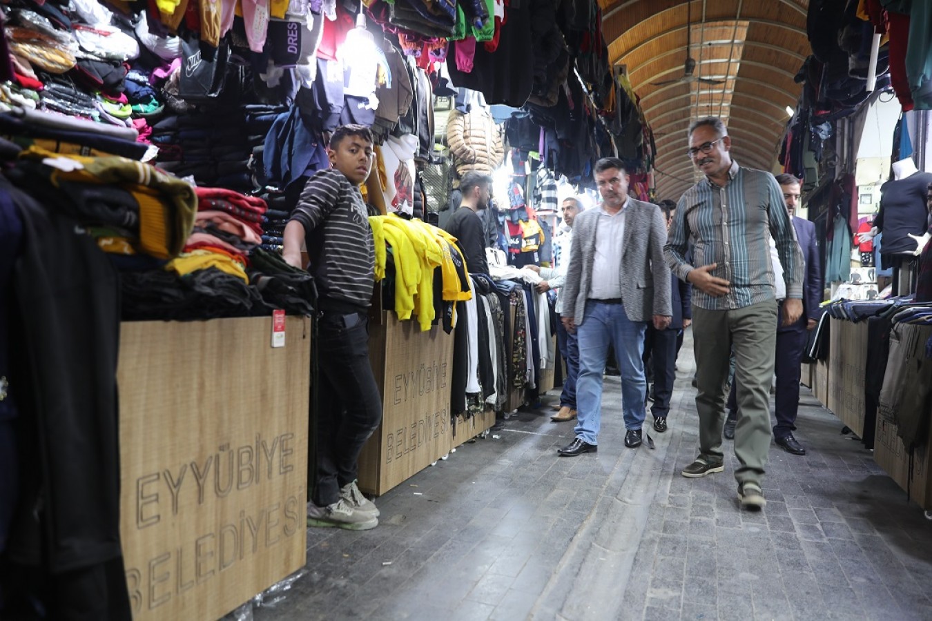 Eyyübiye'de tarihi çarşılarda görüntü kirliliği ortadan kaldırıldı