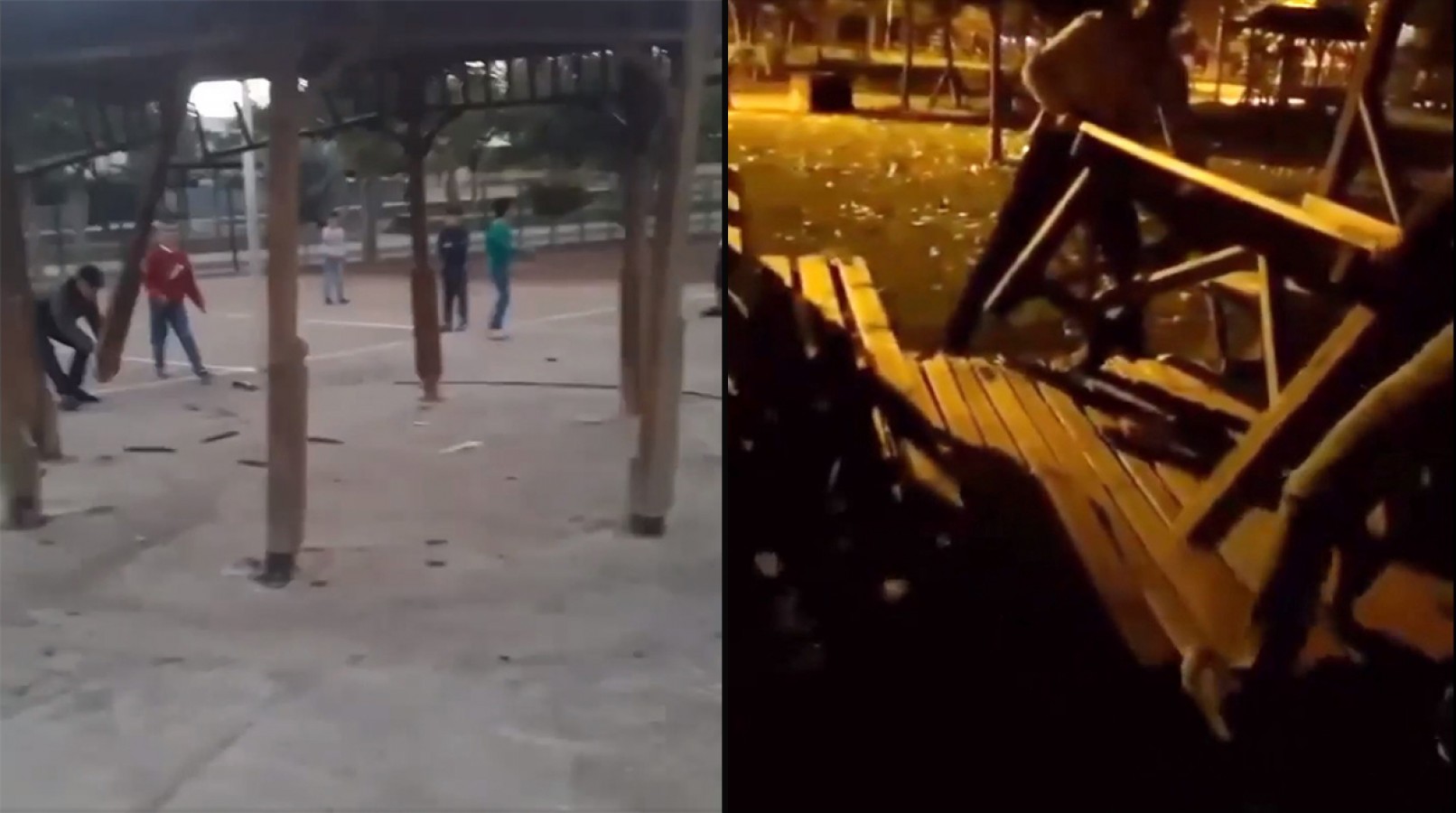 Siverek'te kamu malına zarar vermekten gözaltına alındılar