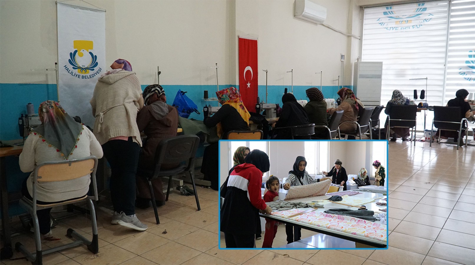 Haliliye’de kadınların meslek edindiği kurslar yeniden başladı