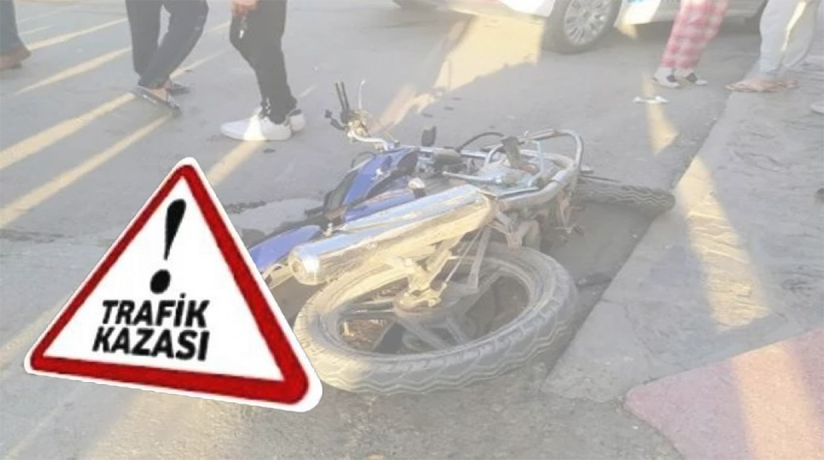 Urfa’da motosiklet kazasında 1'i çocuk 2 kişi yaralandı