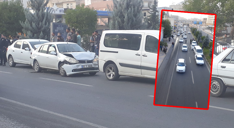 Şanlıurfa’da zincirleme kaza!
