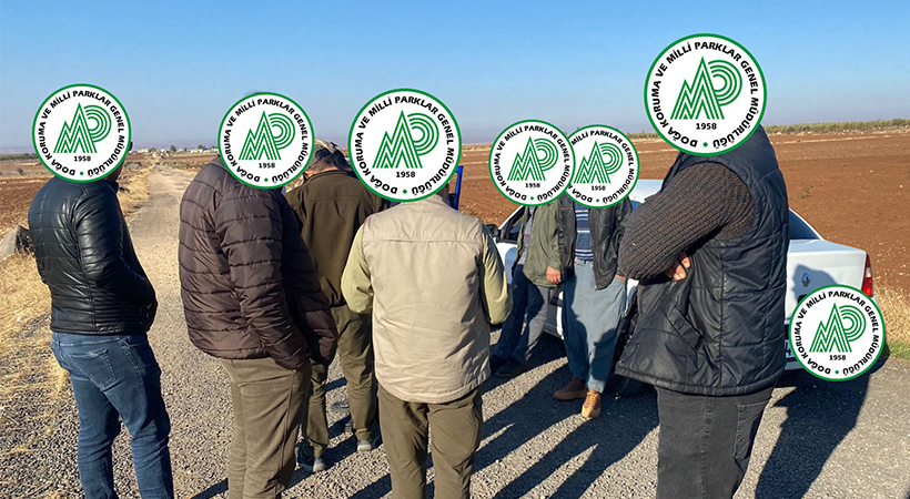 Şanlıurfa’da usulsüz avlanan 8 kişiye idari işlem