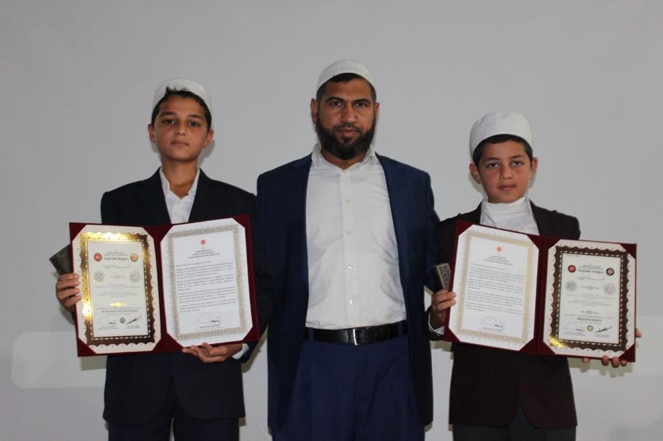 Haliliye'de küçük hafızlar icazetlerini aldı