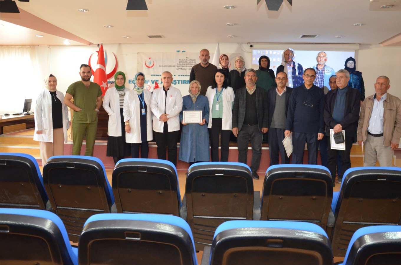Urfa'da diyabetli hastalara eğitim