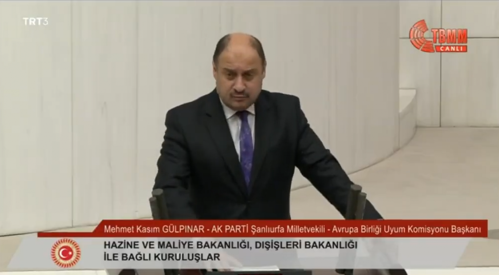 Urfalı vekil Meclis’te konuştu