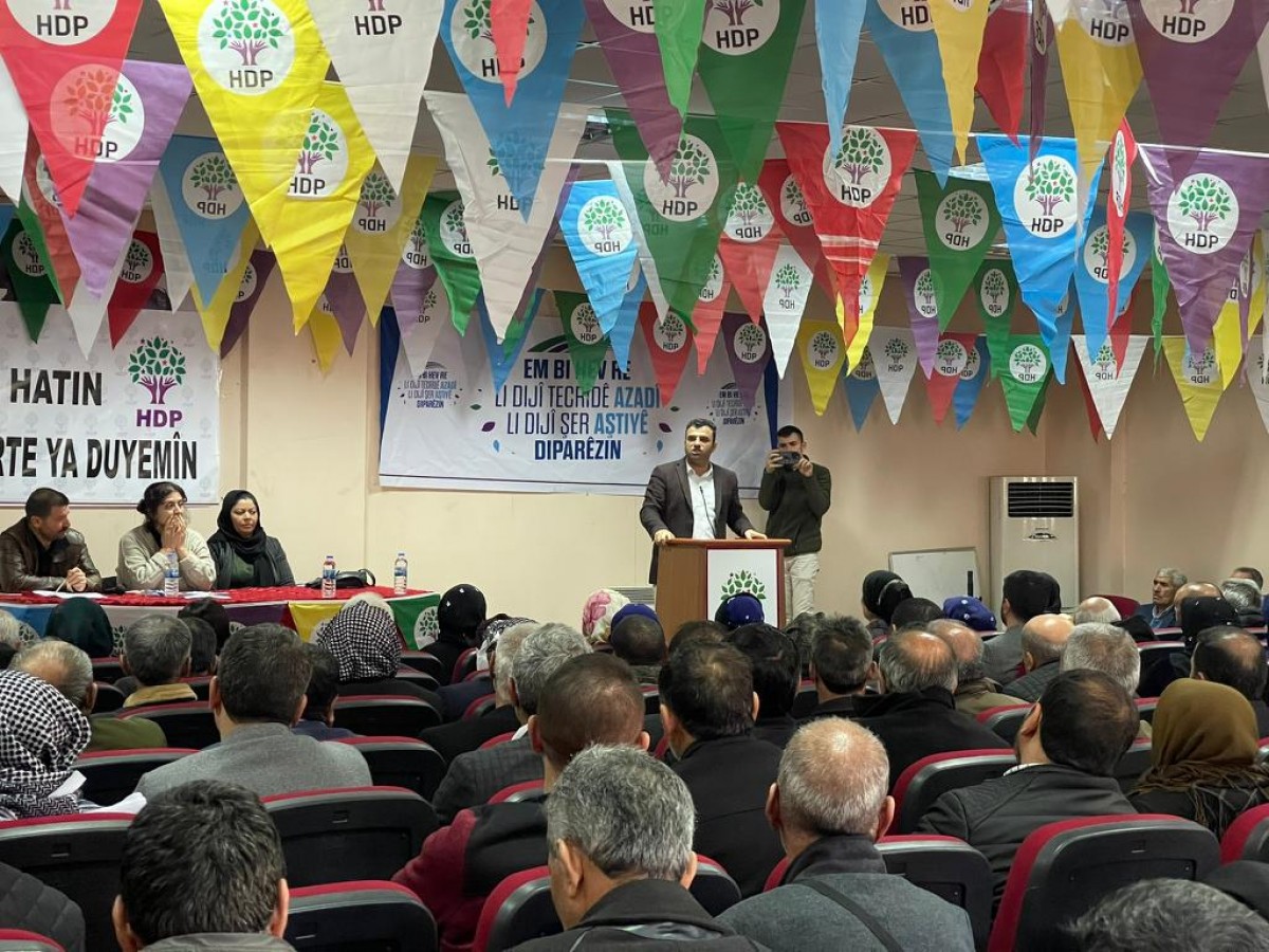 HDP Viranşehir İlçe kongresinde yeni yönetim belli oldu!