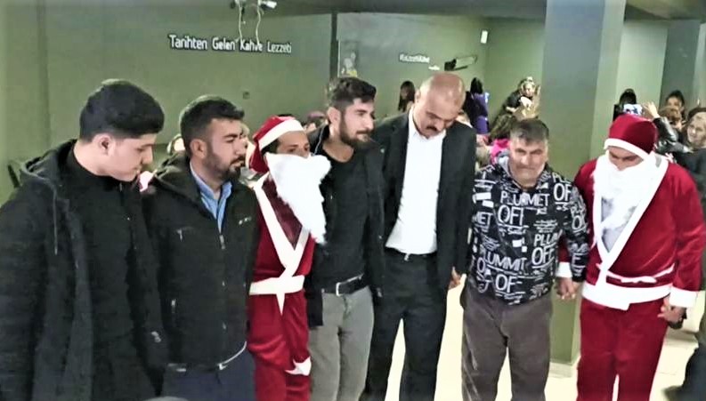 Suruç'ta Noel Bayramı kutlandı