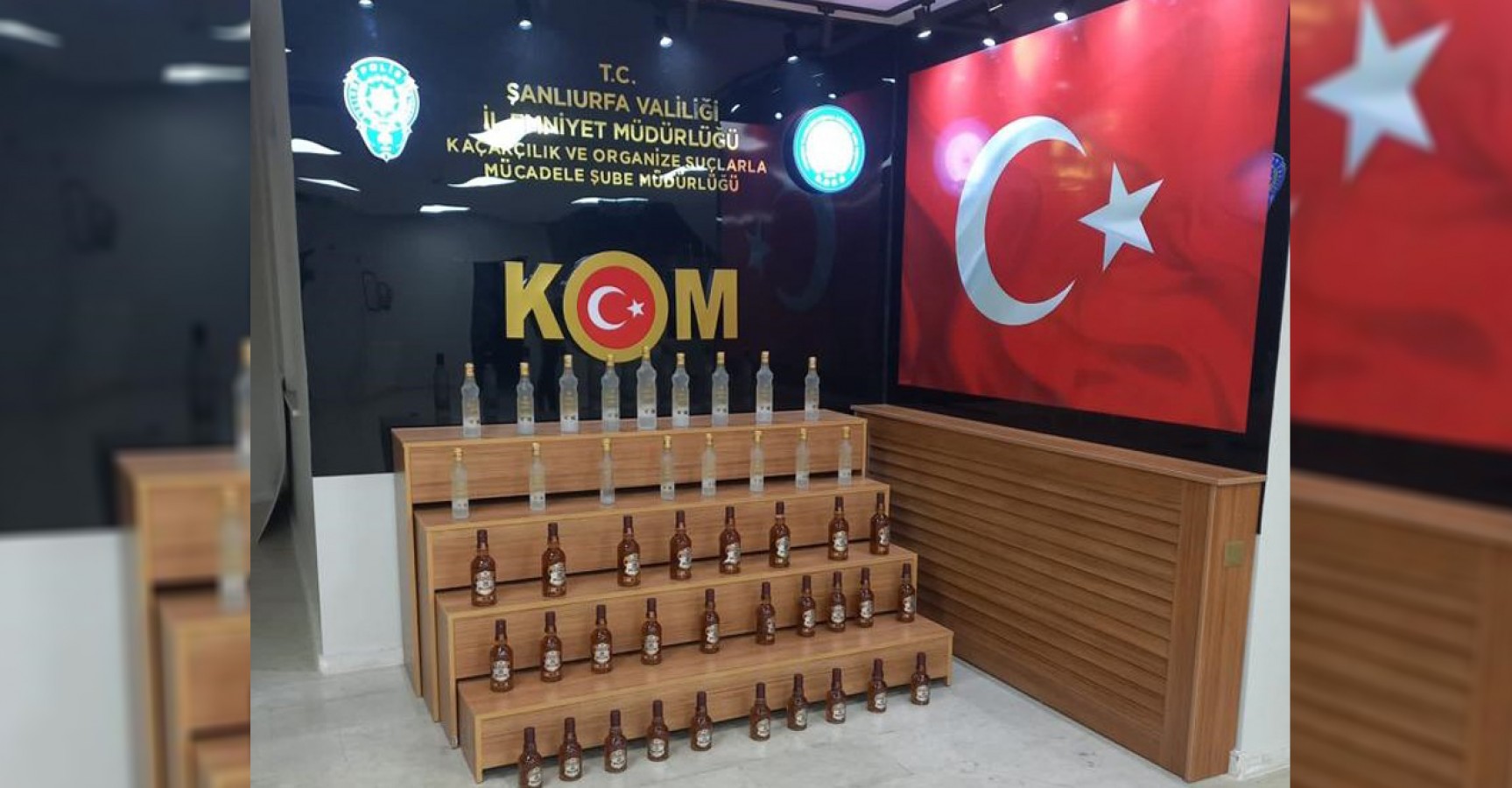 Şanlıurfa'da sahte içki ele geçirildi!
