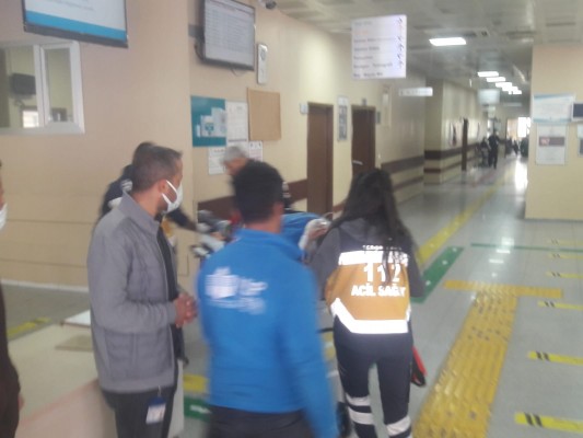 İnşaattan düşen işçi yaralandı