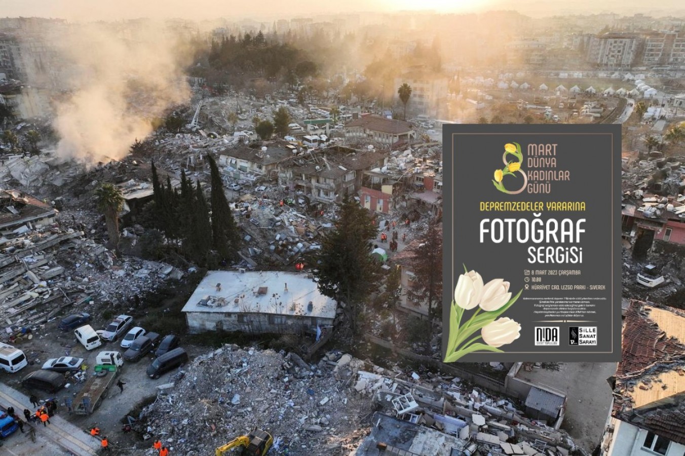 Depremzedeler yararına Siverek'te fotoğraf sergisi düzenlenecek
