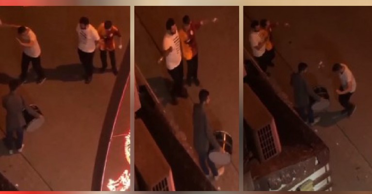 Urfalılardan sahur davulcusu ile halay şov
