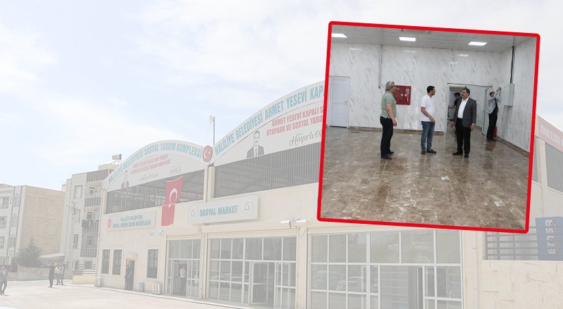 Haliliye'de Ahmet Yesevii Mahallesi'nde sosyal yardım kompleksi açılıyor