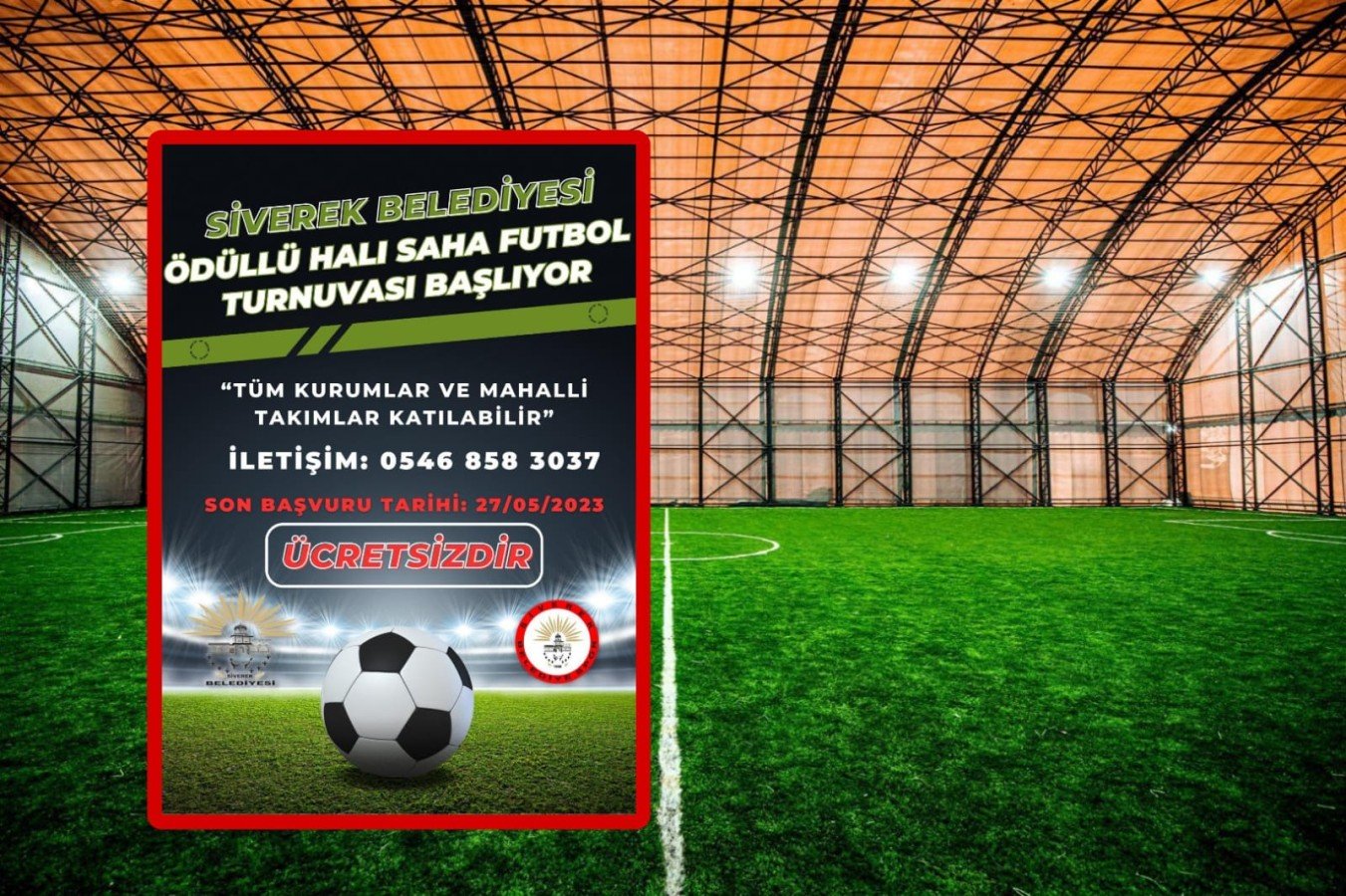 Siverek'te ödüllü futbol turnuvası düzenlenecek