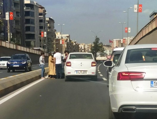 Şanlıurfa'da zincirleme trafik  kazası