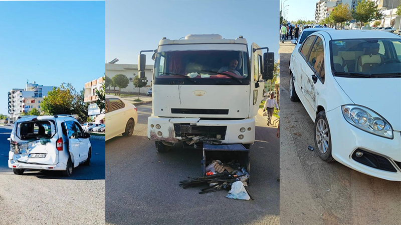 Ceylanpınar’da zincirleme kaza…
Faciadan kıl payı kurtuldular…