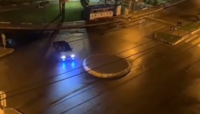 Şanlıurfa’da trafiği tehlikeye düşüren görüntü!