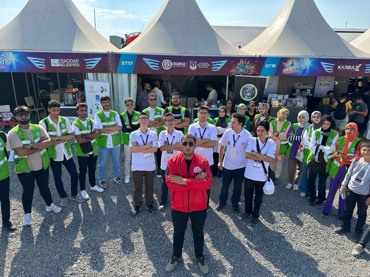 Urfalı gençler Teknofest'te ikinci oldu