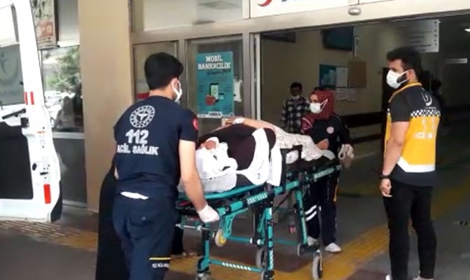 Şanlıufa'da koca şiddeti