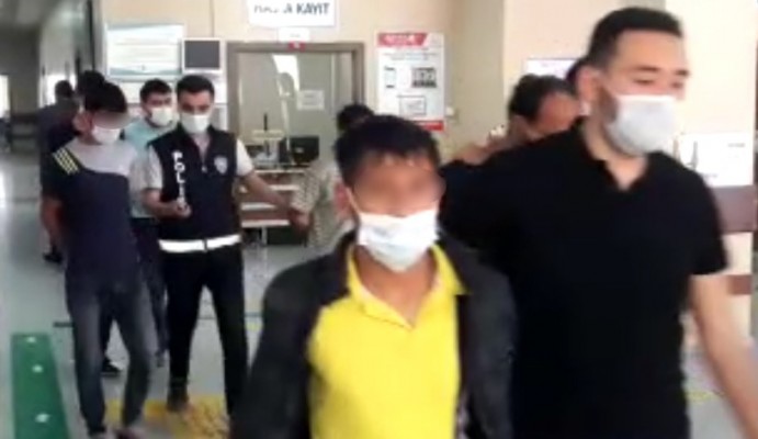 Şanlıurfa’da hırsızlık operasyonu: 8 gözaltı