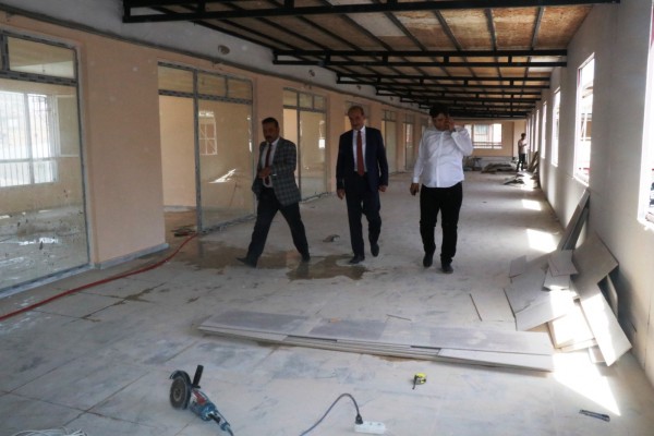 Akçakale’deki spor merkezinde sona gelindi