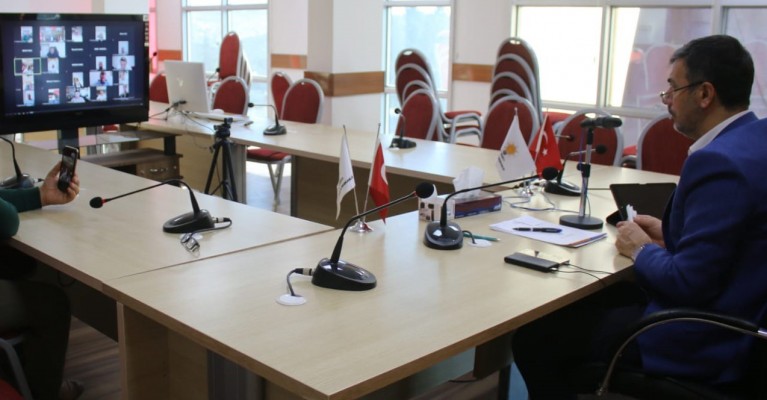 AK Parti İl Başkanlığı'nın gündemi Filistin